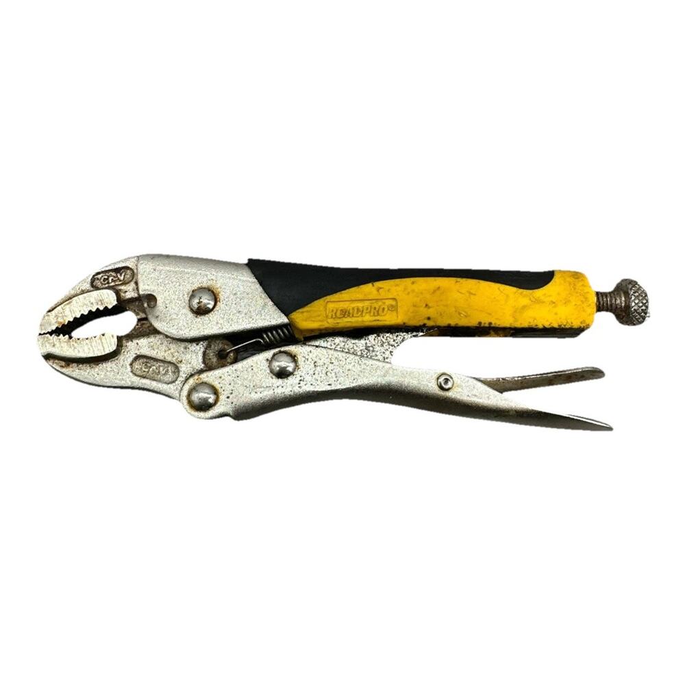 Roadpro Tools Open Stock RPS4028 10 Inch Curved Locking Pliers {L}
